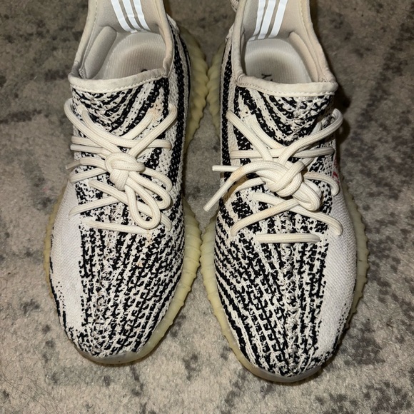 Zebra Yeezys - Picture 2 of 4